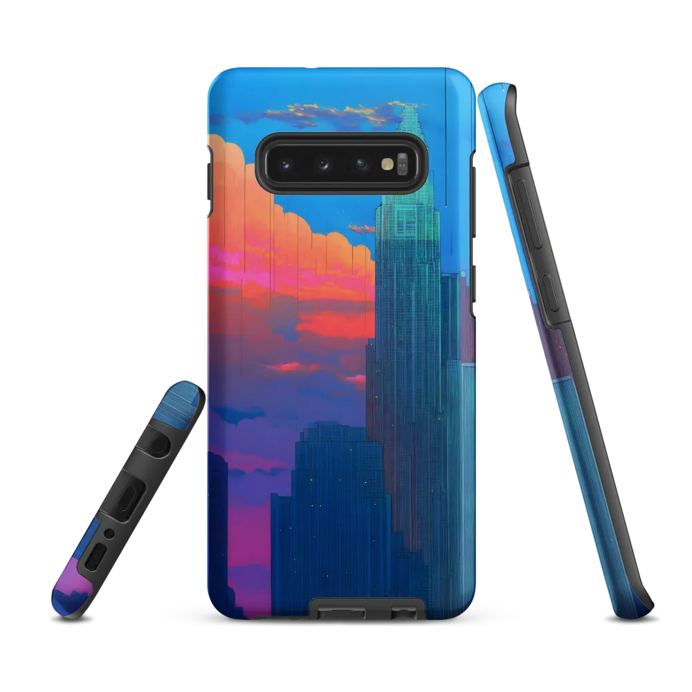 Twilight Reflections: A Digital Cityscape