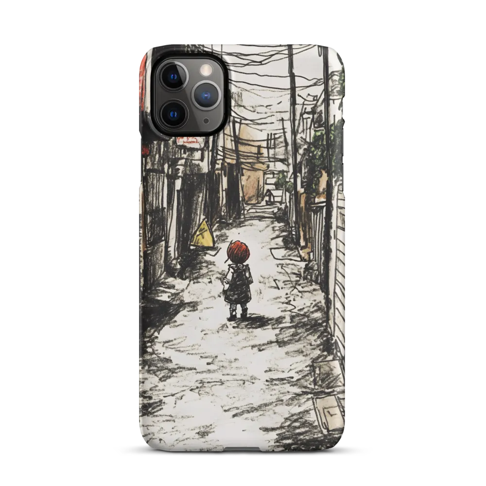 Into the Alleyway: A Journey of Nostalgia | Phone Case |  11 Pro Max | Snap Case | Matte