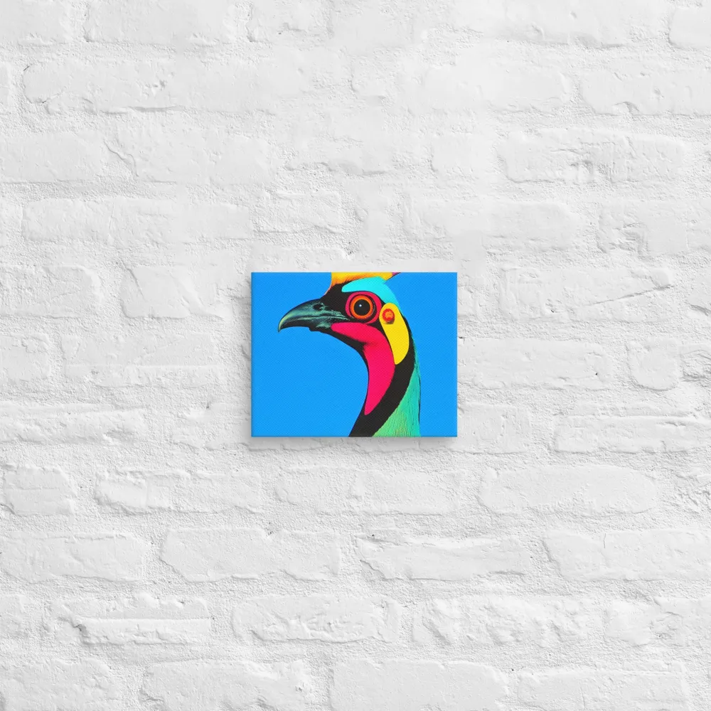 Whimsical Avian Portrait | Canvas | 8″×10″