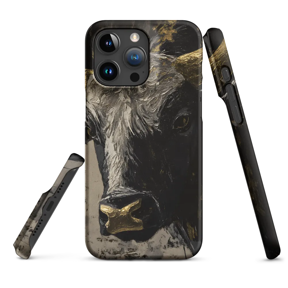 Majestic Bull: The Power in Black and Gold