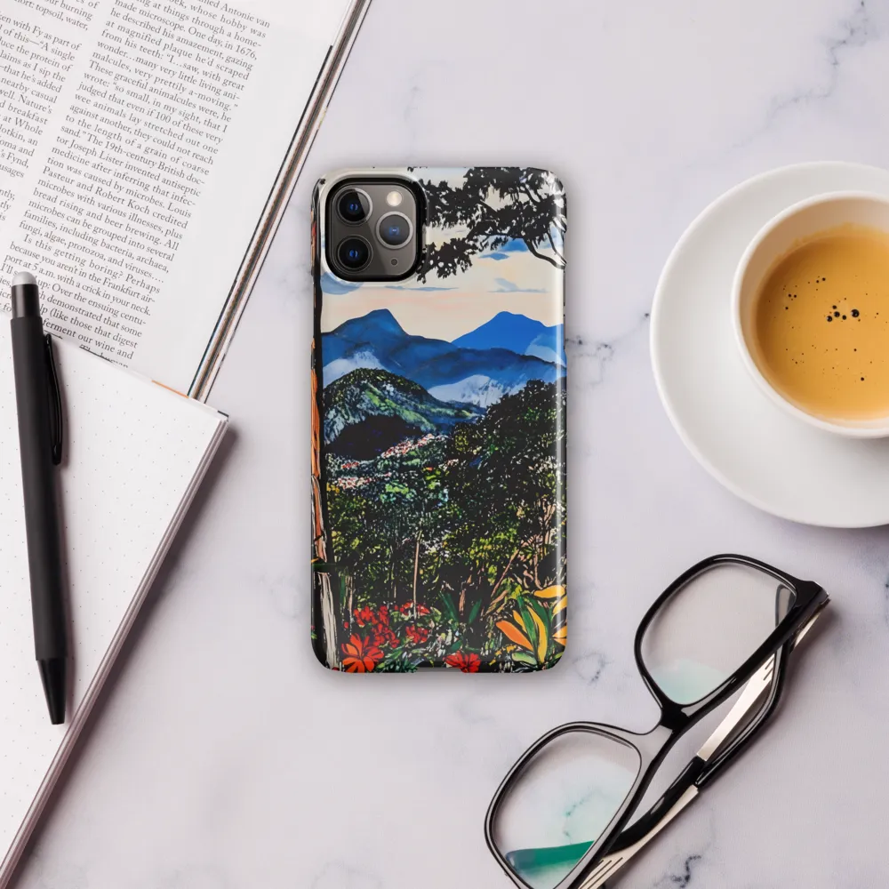 Nature's Vibrant Embrace | Phone Case |  11 Pro Max | Snap Case | Glossy