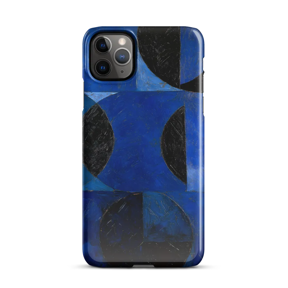 Dynamics of Blue and Black | Phone Case |  11 Pro Max | Snap Case | Glossy