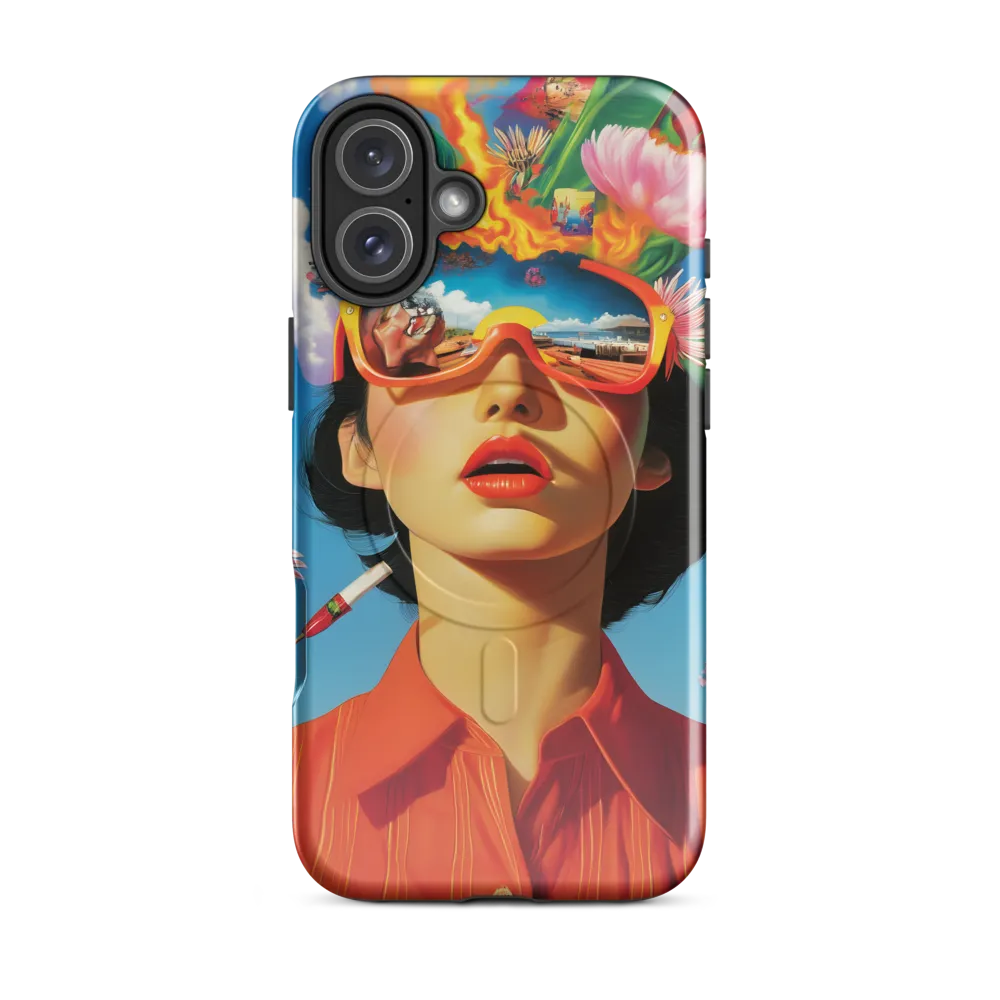 Reflections of Whimsy | Phone Case |  16 Plus | MagSafe® Tough Case | Glossy