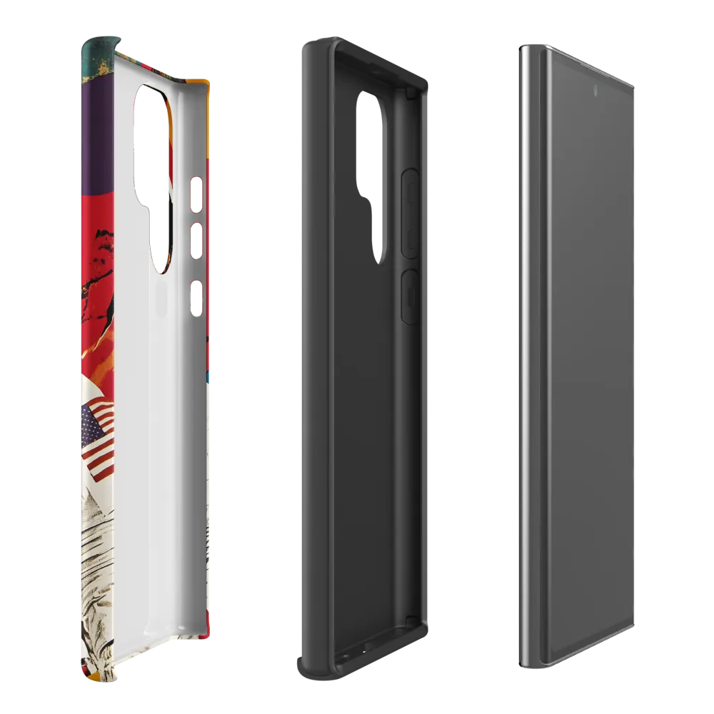 Cosmic Exploration: The Astronaut's Journey | Phone Case |  S22 Ultra | Tough Case | Matte