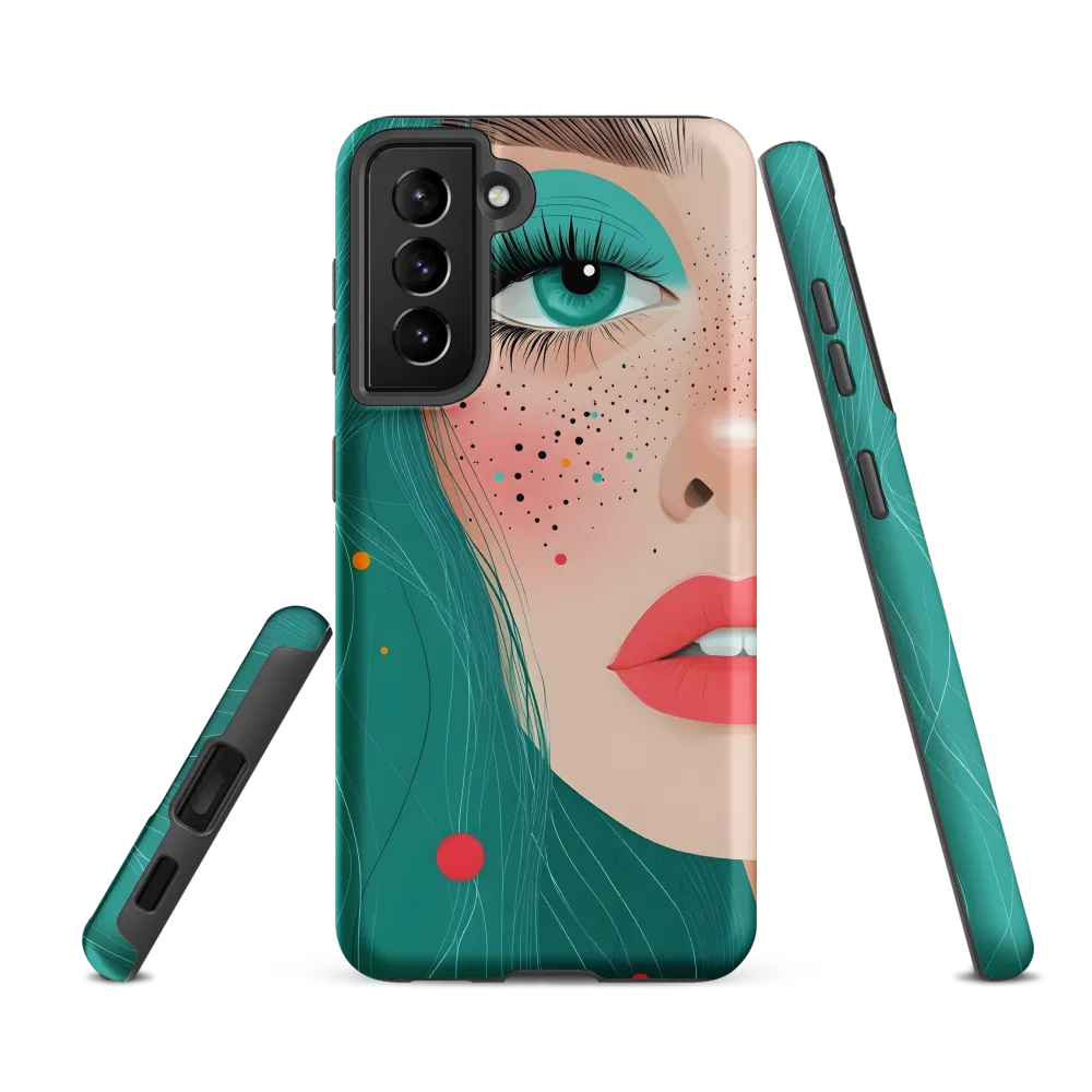 A Playful Portrait: Turquoise Temptation