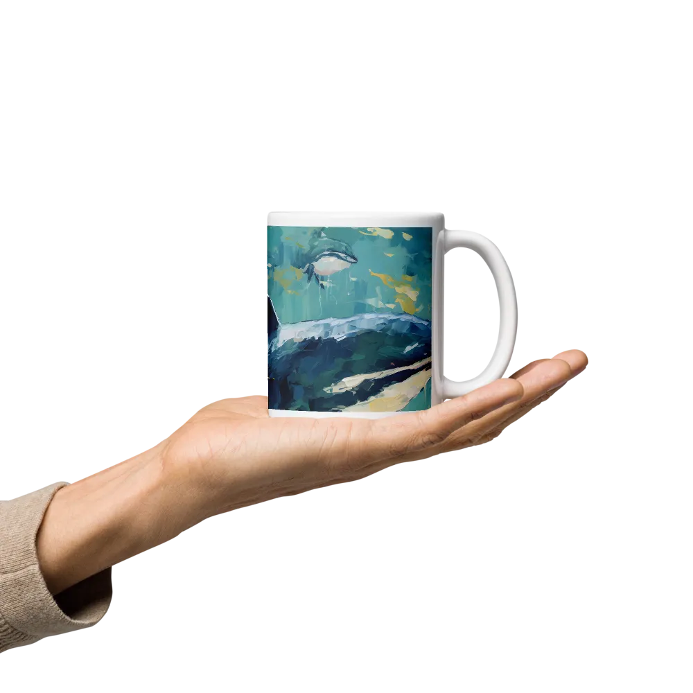 Harmony of the Ocean: Whales in Motion | Mugs | Multiple Sizes & Colors