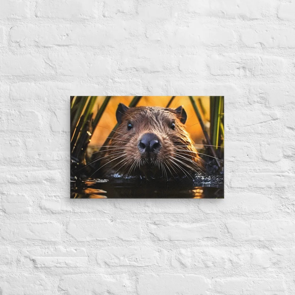 Beaver Serenity: A Natural Portrait