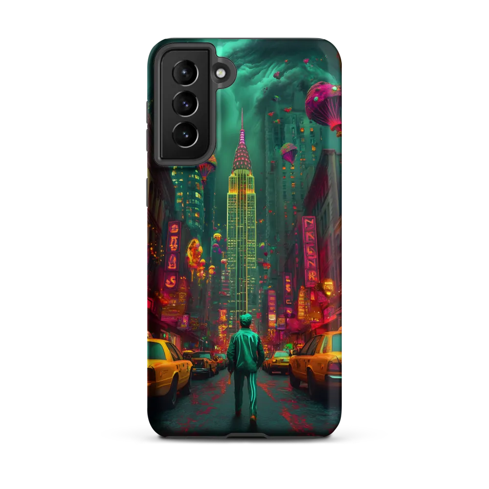 Neon Dreams: A Surreal Urban Journey