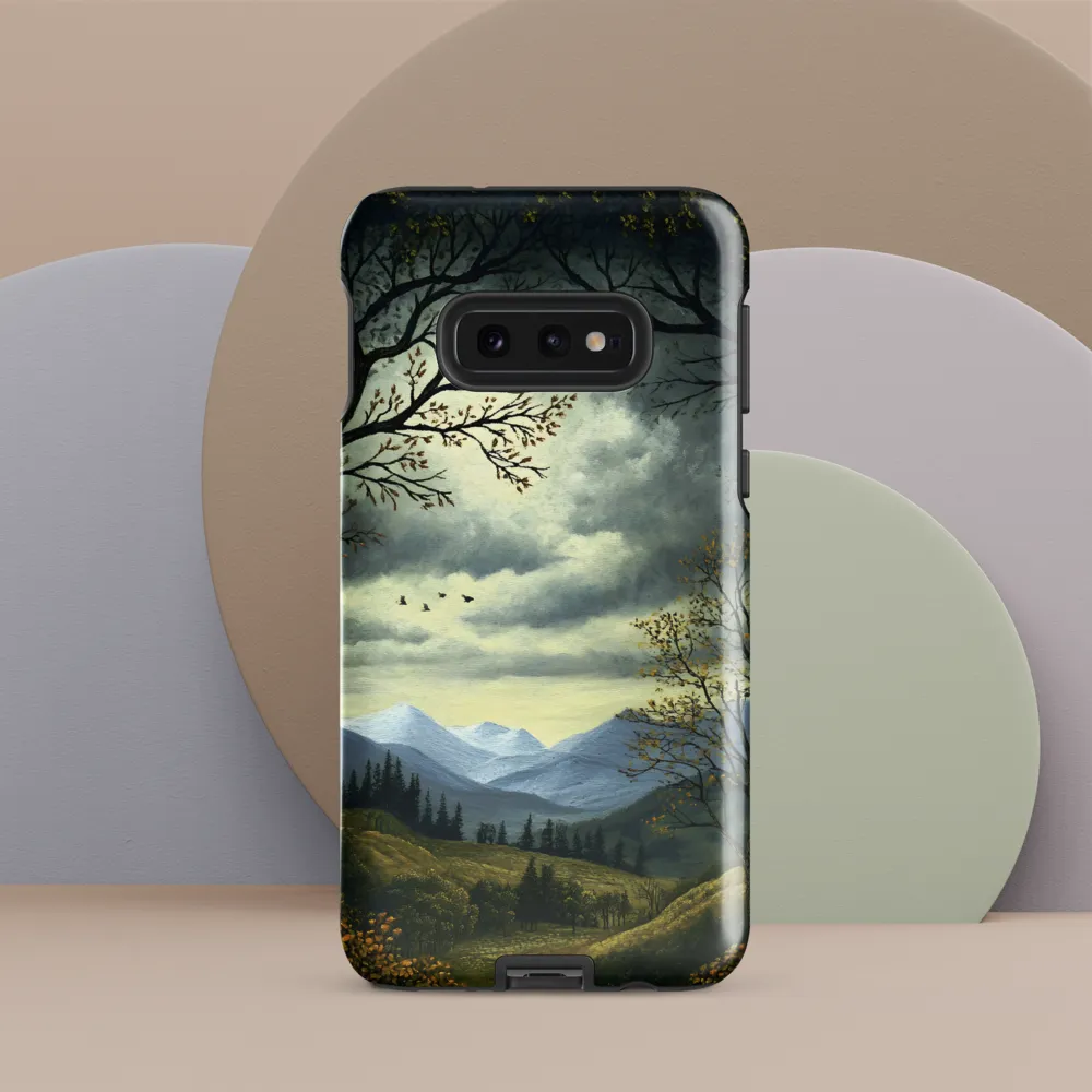 Nature's Embrace: A Tranquil Mountain Landscape