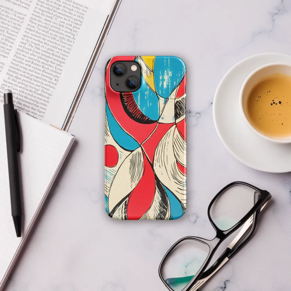 Rhythmic Interplay of Colors | Phone Case |  14 Plus | Snap Case | Glossy