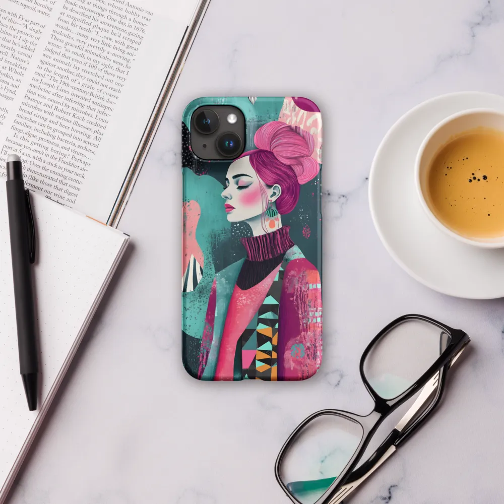 Elegance in Color | Phone Case |  15 Plus | Snap Case | Matte
