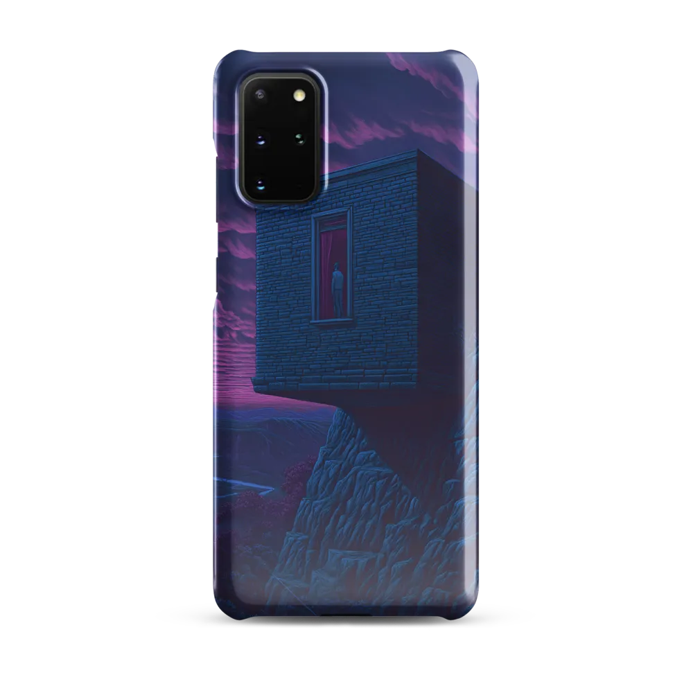 Solitude by the Edge | Phone Case |  S20 Plus | Snap Case | Glossy
