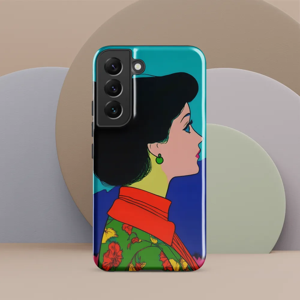 Whispers of Color: A Pop Art Portrait