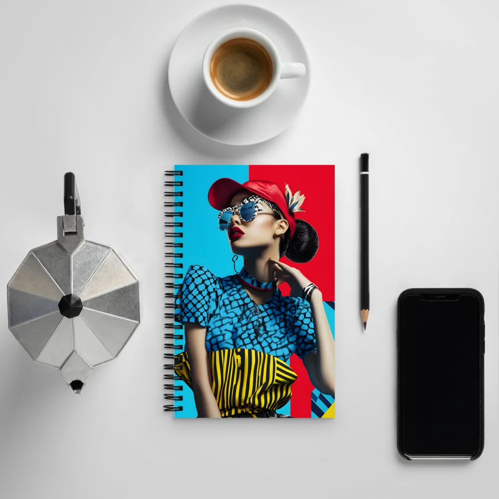 Confident Style: A Modern Fashion Statement | Spiral Notebook