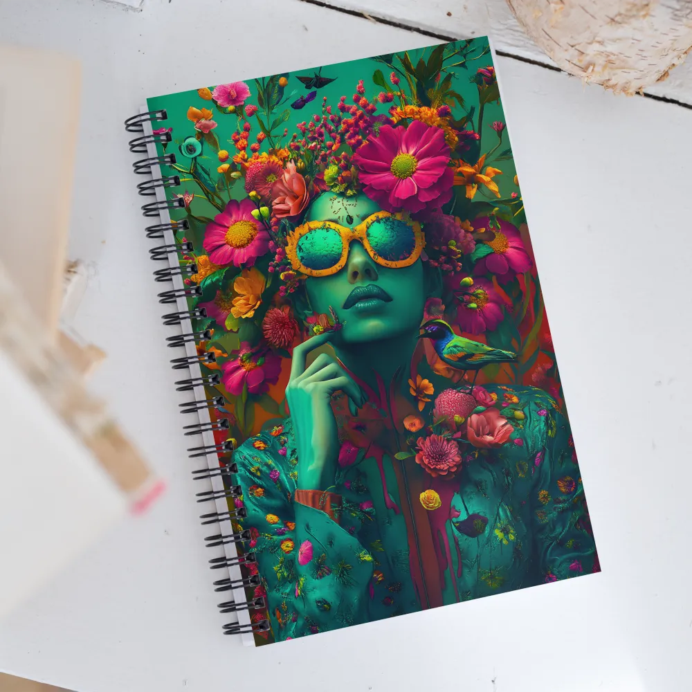 The Floral Dream | Spiral Notebook