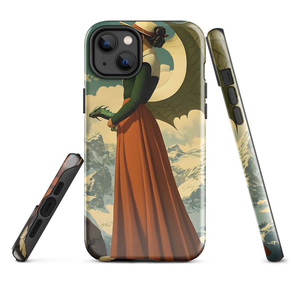 Mystic Harmony: The Dragon Keeper | Phone Case |  14 Plus | Tough Case | Glossy