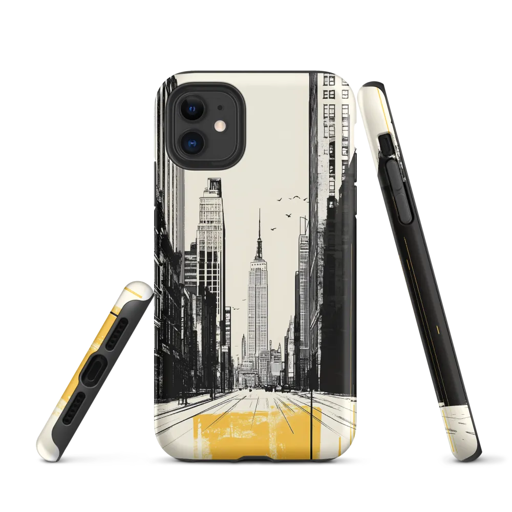 Urban Serenity: Empire State Reflection