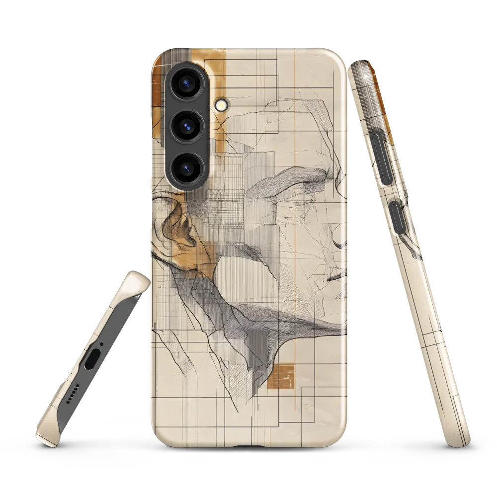 Geometric Reverie | Phone Case |  S24 Plus | Snap Case | Glossy