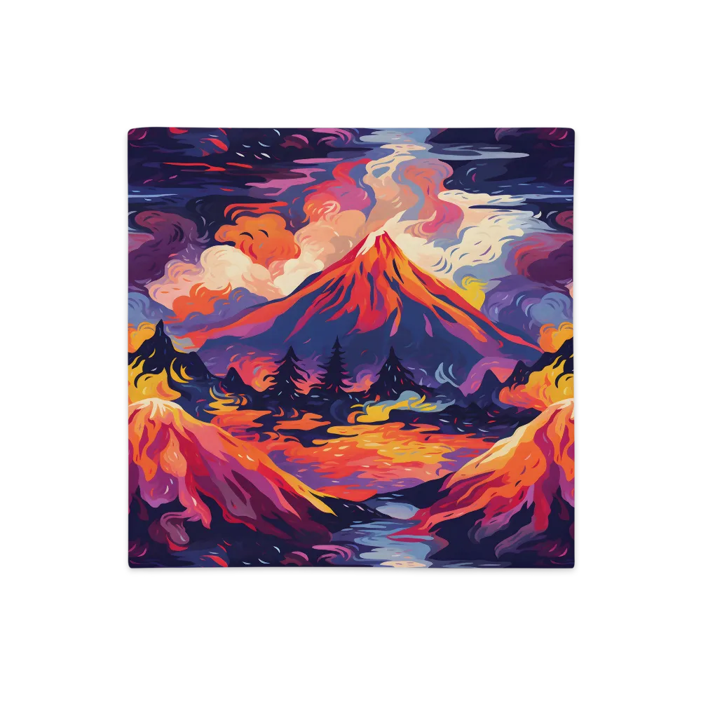 Fiery Majesty | Pillow Case | 18″×18″