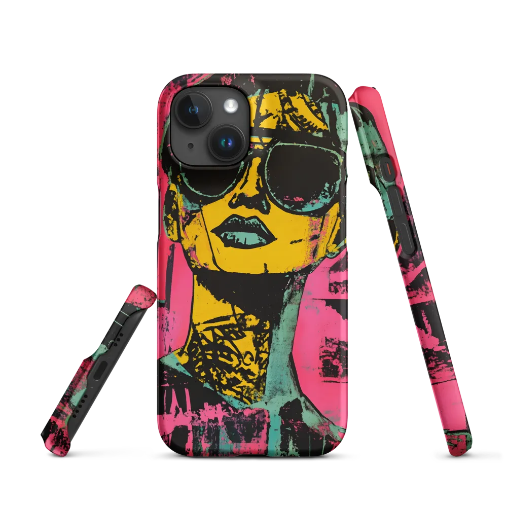 Confident Portrait in Neon Colors