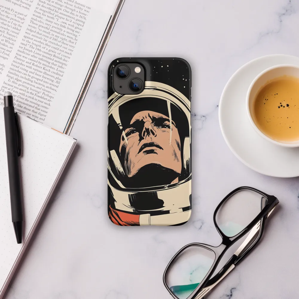 Gaze of the Astronaut | Phone Case |  14 Plus | Snap Case | Matte