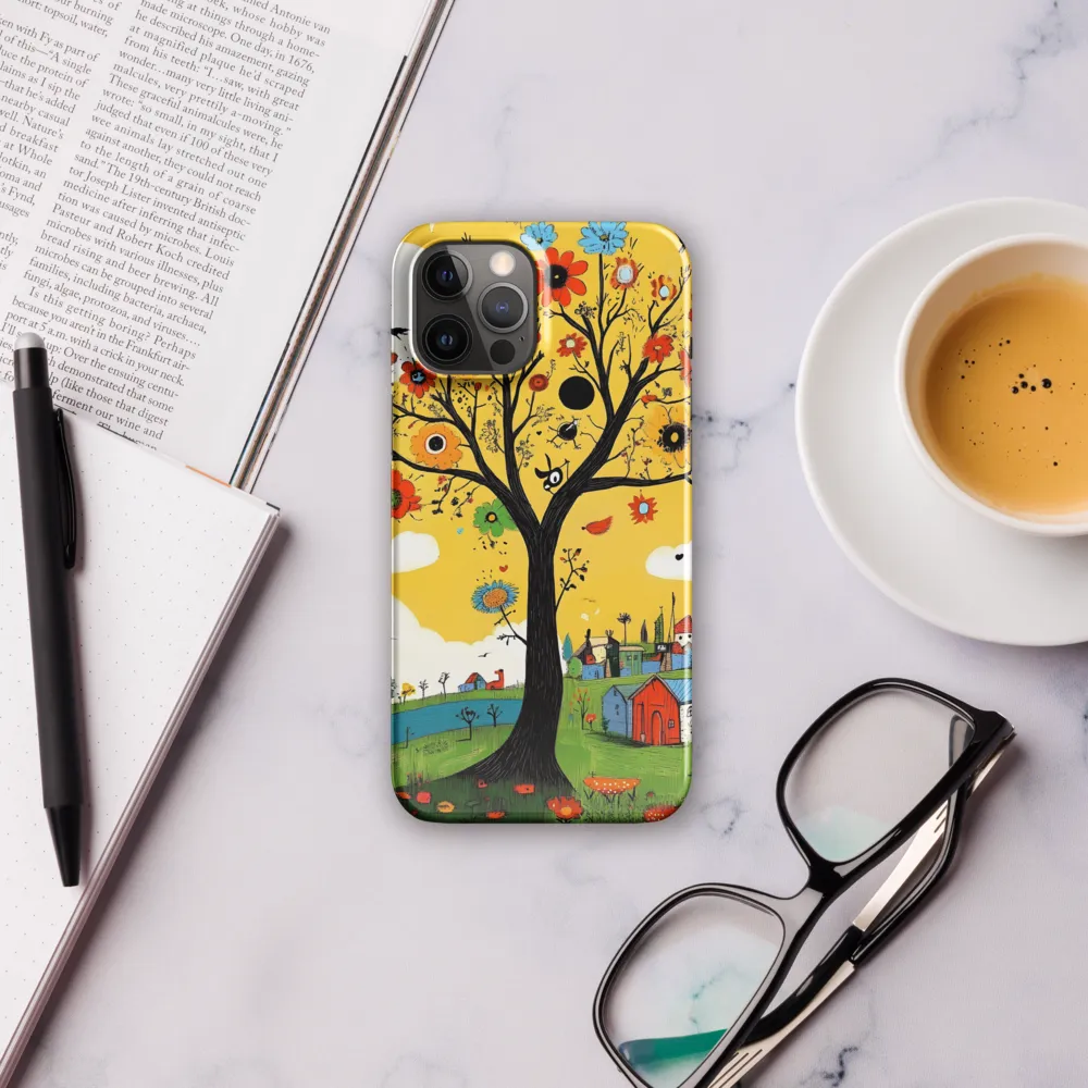 Whimsical Blooms of Life | Phone Case |  12 Pro Max | Snap Case | Glossy