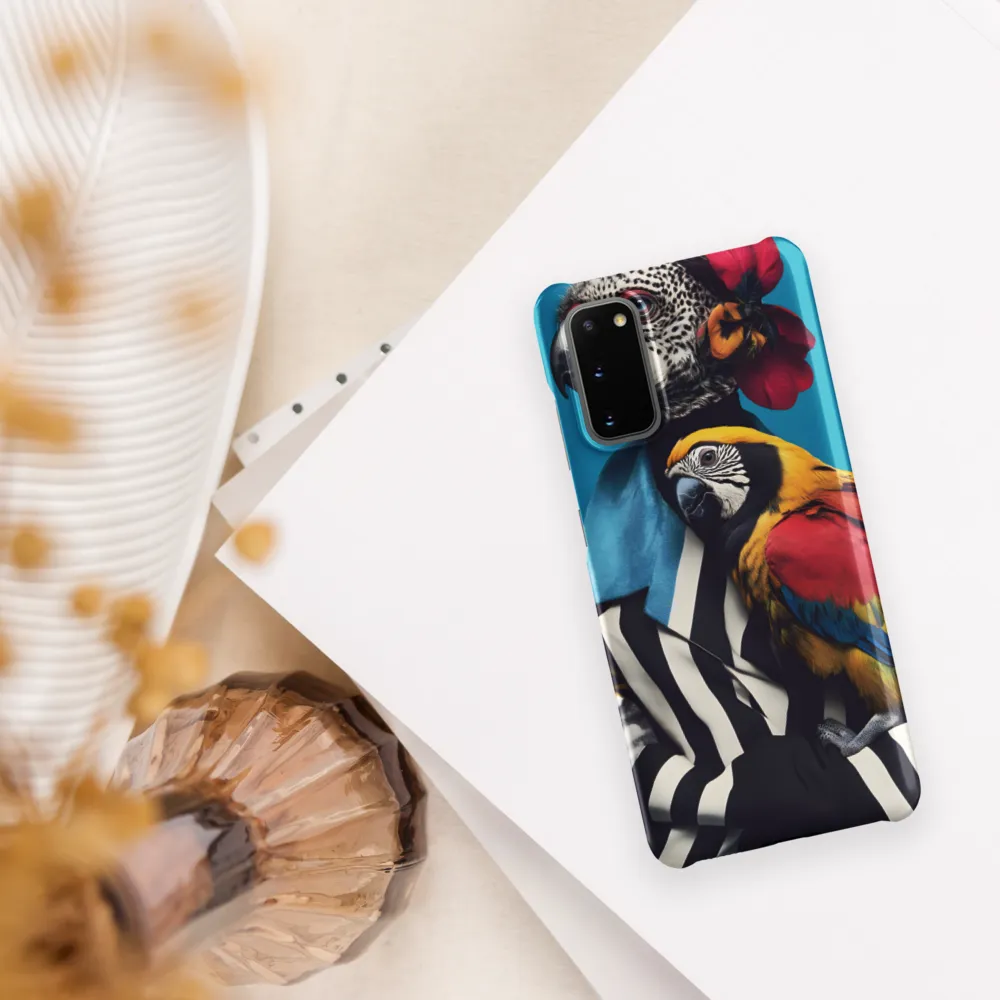 Vibrant Fusion of Flora and Fauna