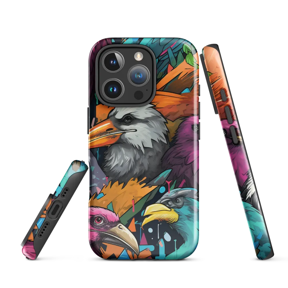 Avian Vortex: A Celebration of Color and Form