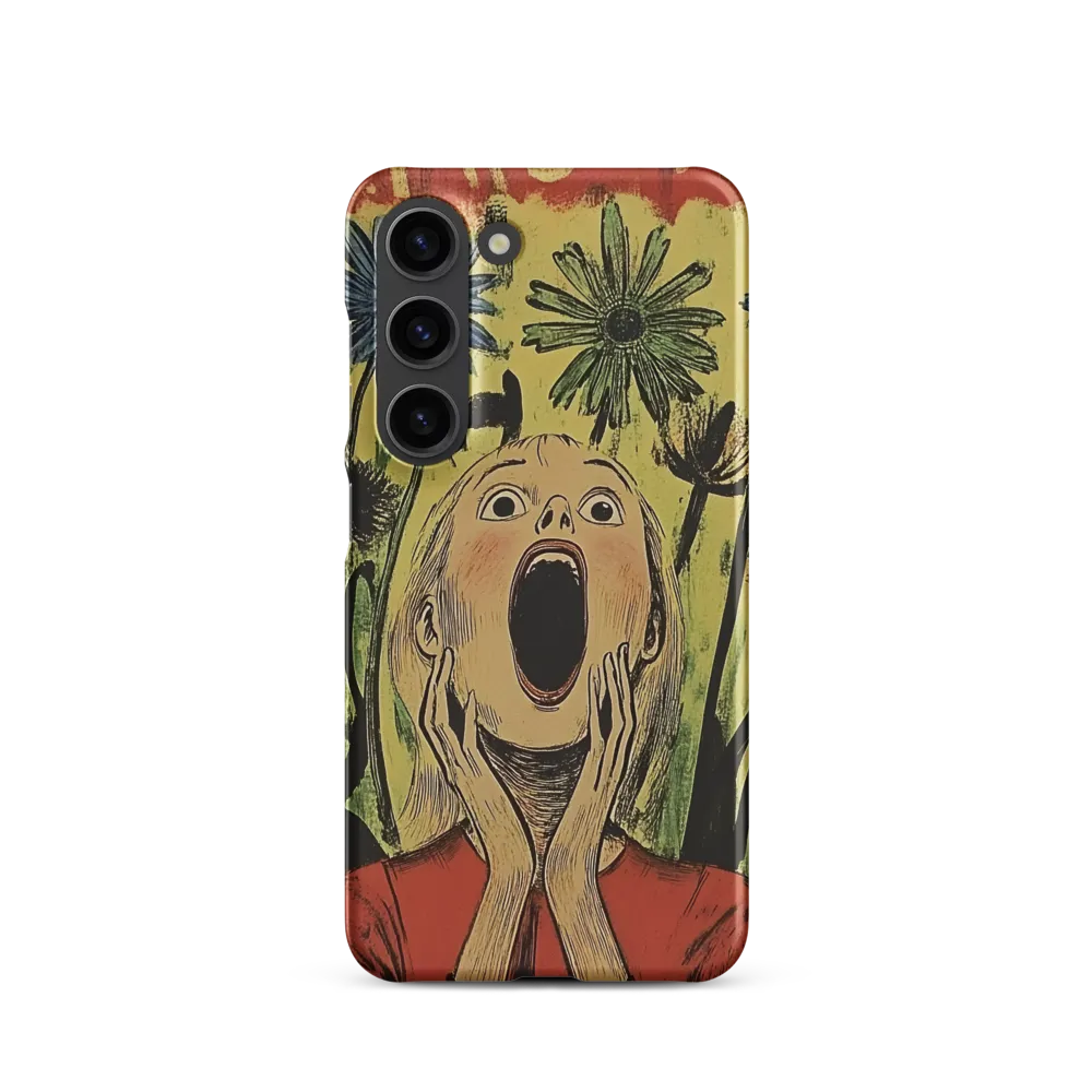The Echo of Panic | Phone Case |  S23 | Snap Case | Matte
