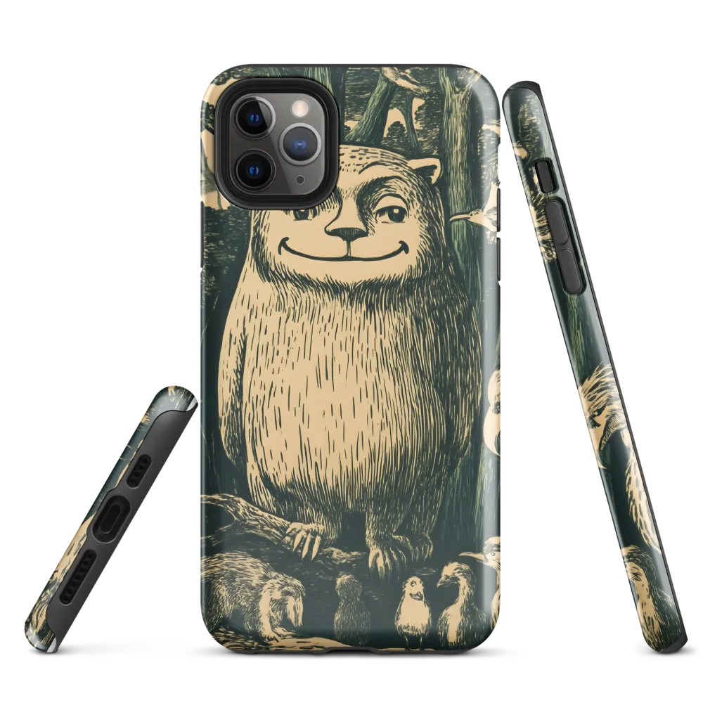 Forest Guardian: A Whimsical Encounter | Phone Case |  11 Pro Max | Tough Case | Glossy