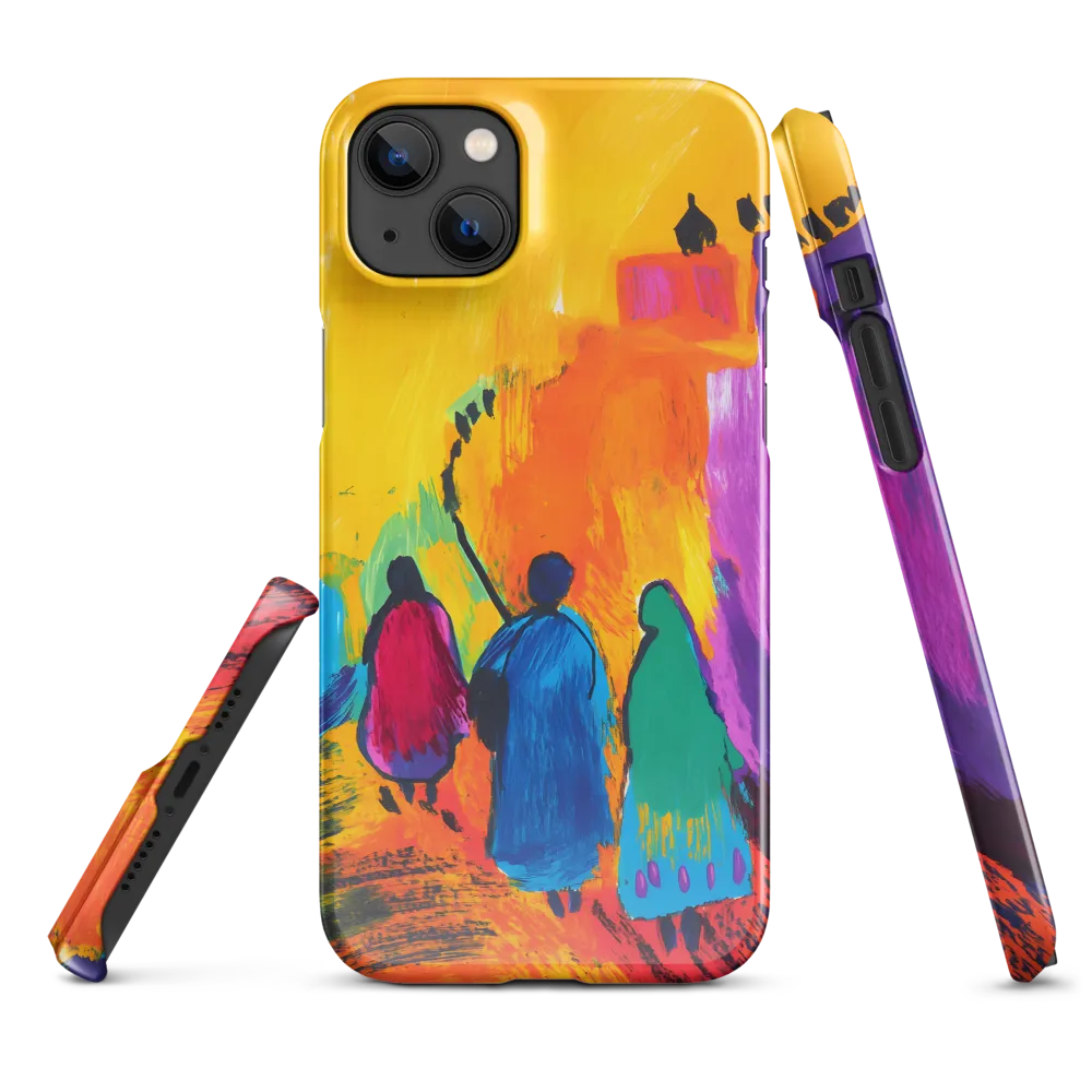 Journey Through Color | Phone Case |  14 Plus | Snap Case | Glossy