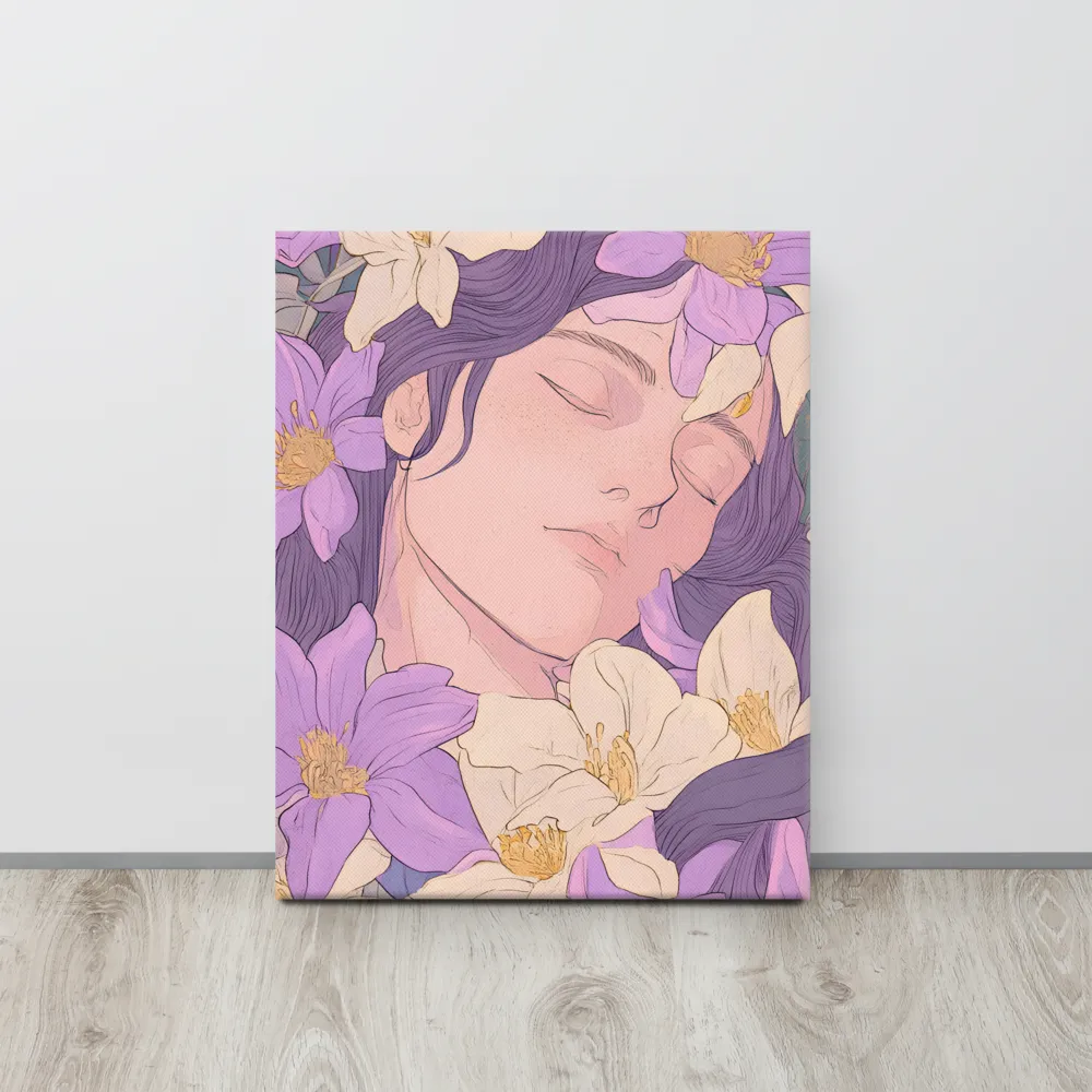Harmony in Bloom | Canvas | 16″×20″