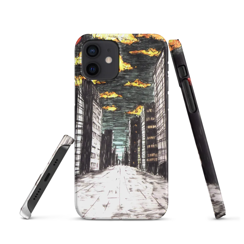 Eclipsed Cityscape