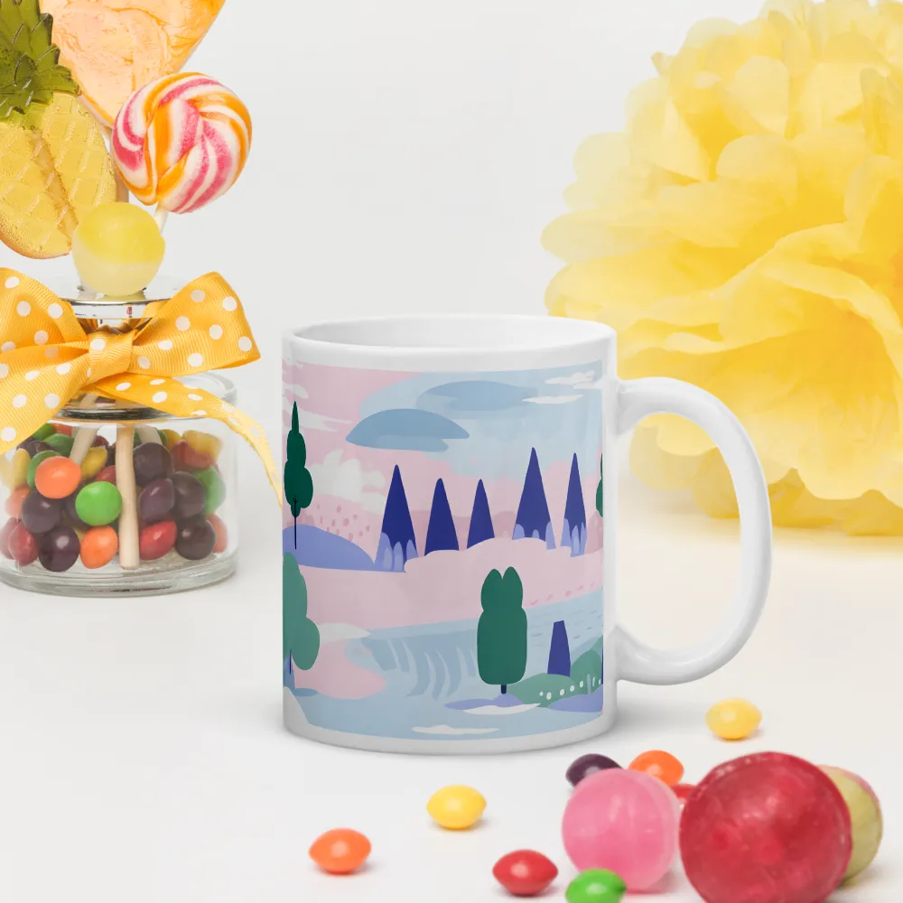 Whimsical Reflections: A Journey Through Landscapes | Mugs | Multiple Sizes & Colors