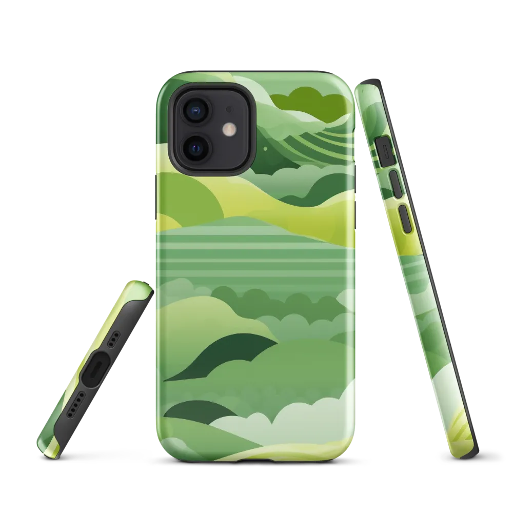 Tranquility in Green Waves