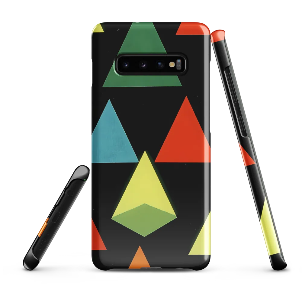 Geometric Harmony in Color | Phone Case |  S10 Plus | Snap Case | Glossy