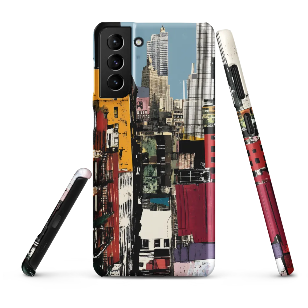 Urban Collage: A Vivid Cityscape