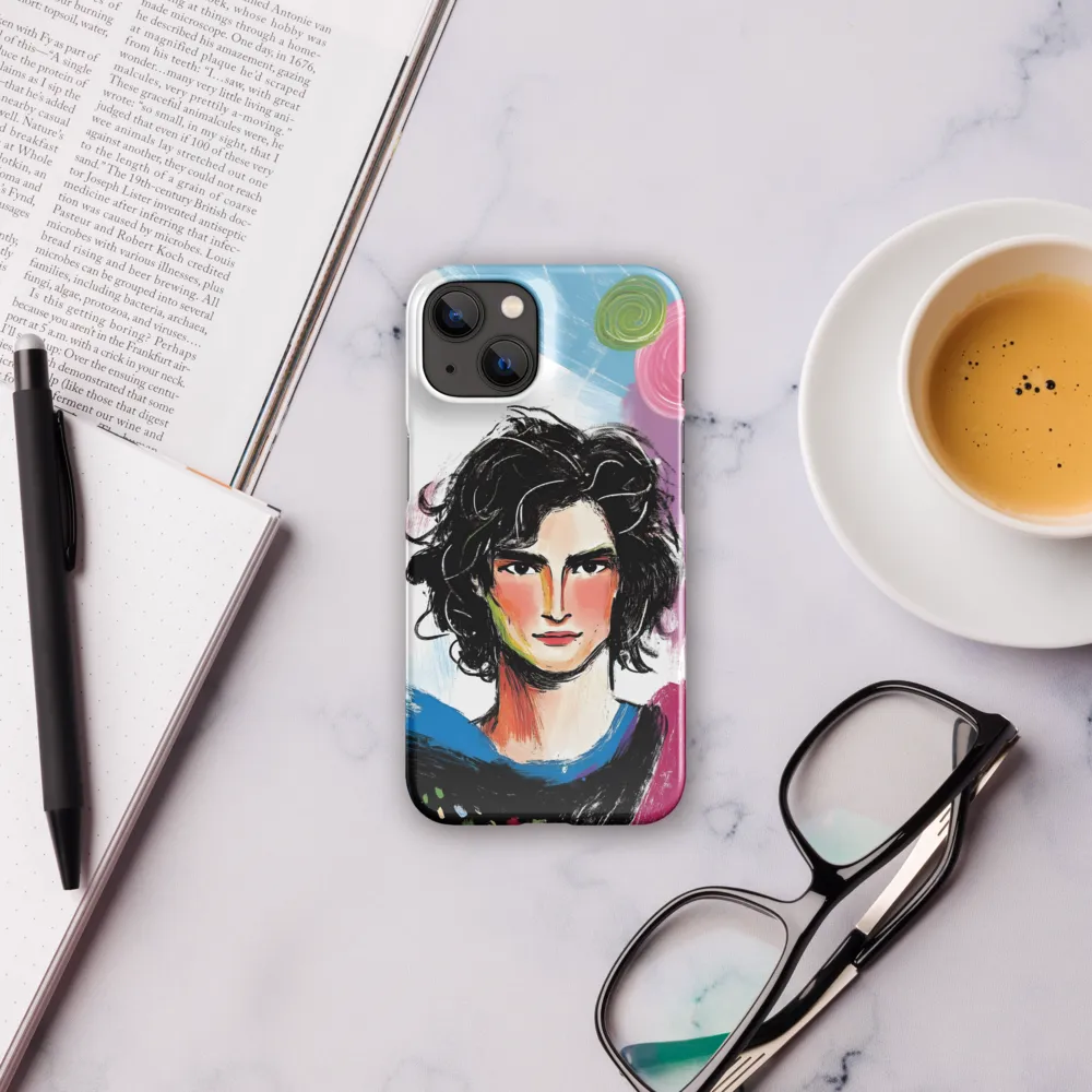 Vibrant Portrait of Youth | Phone Case |  14 | Snap Case | Glossy