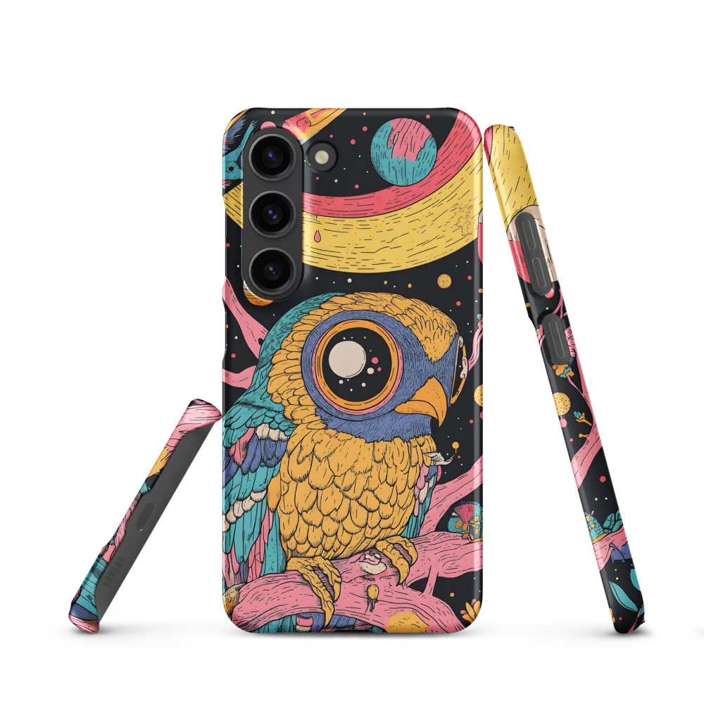 Whimsical Cosmic Owl