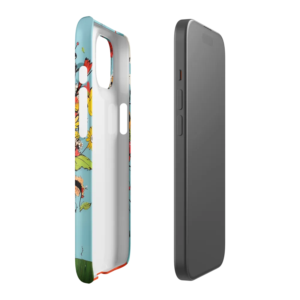 Whimsical Bloom | Phone Case |  15 | Snap Case | Matte