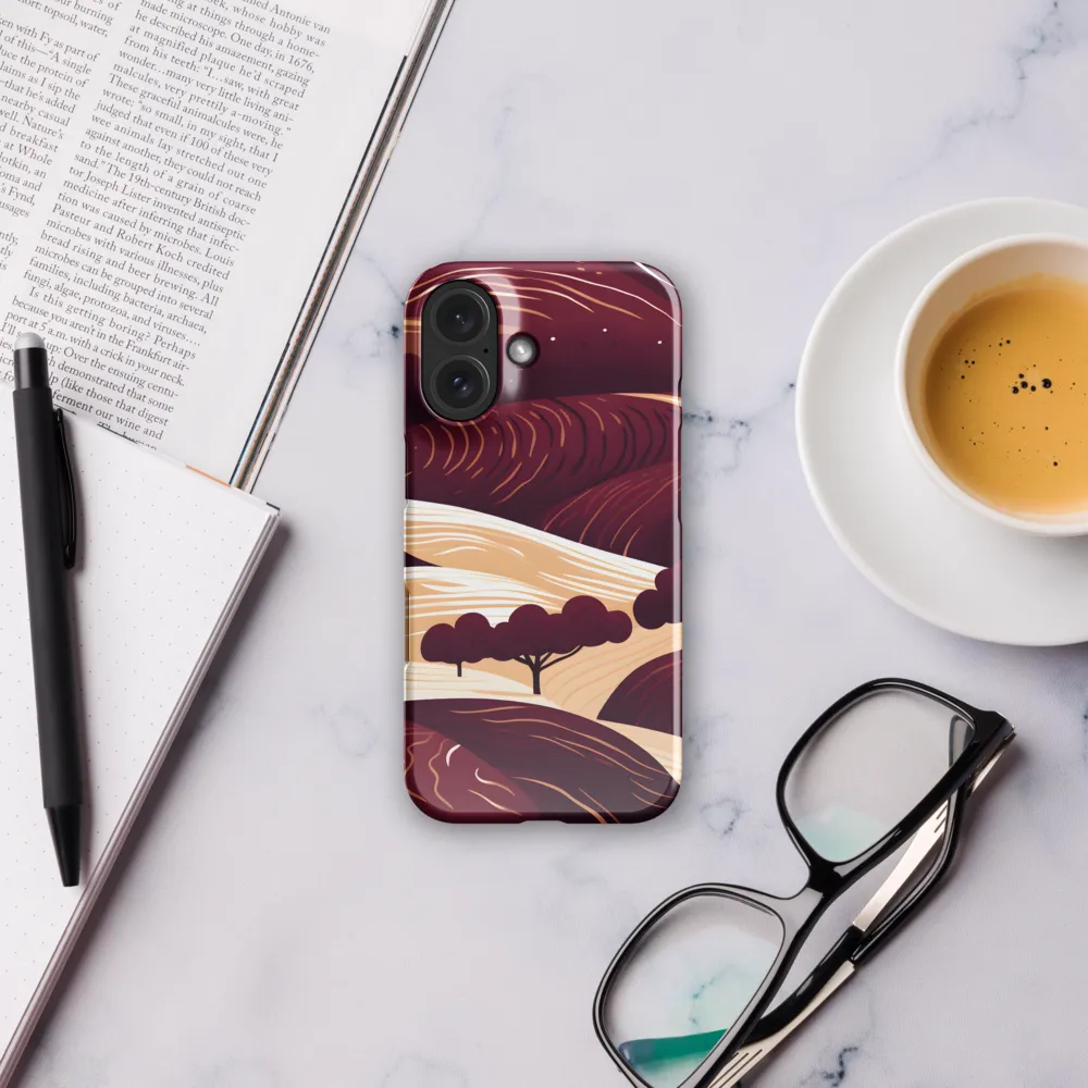 Serenity in the Hills | Phone Case |  16 | Snap Case | Glossy