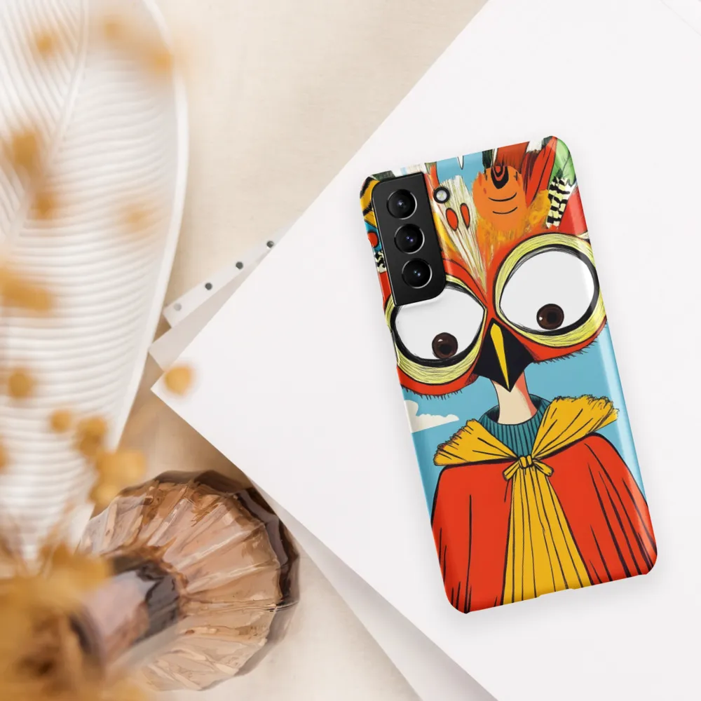 A Whimsical Encounter: The Owl-Human Fusion