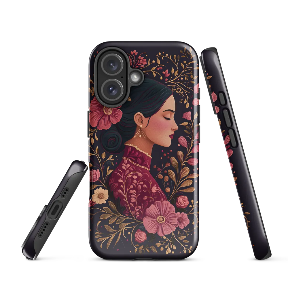 Portrait of Serenity | Phone Case |  16 | Tough Case | Glossy