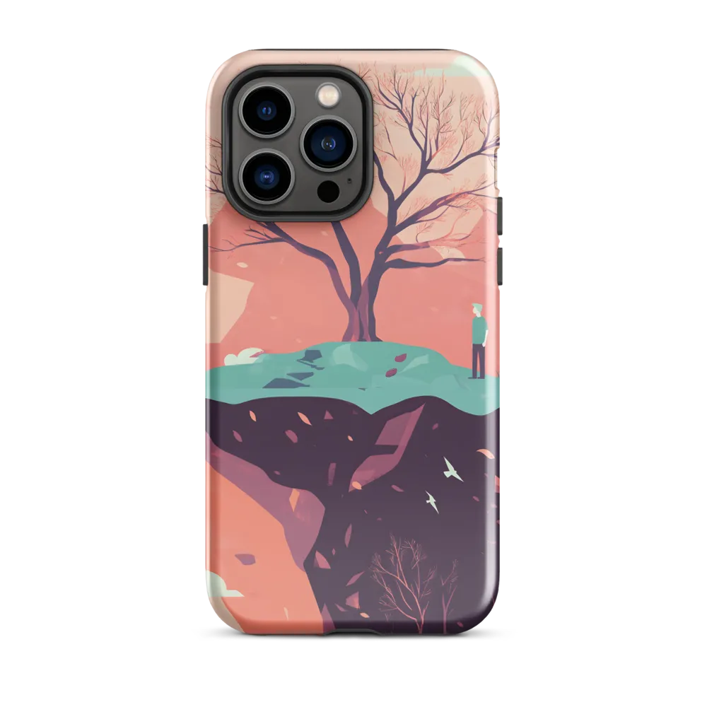 Contemplating Solitude | Phone Case |  14 Pro Max | Tough Case | Glossy