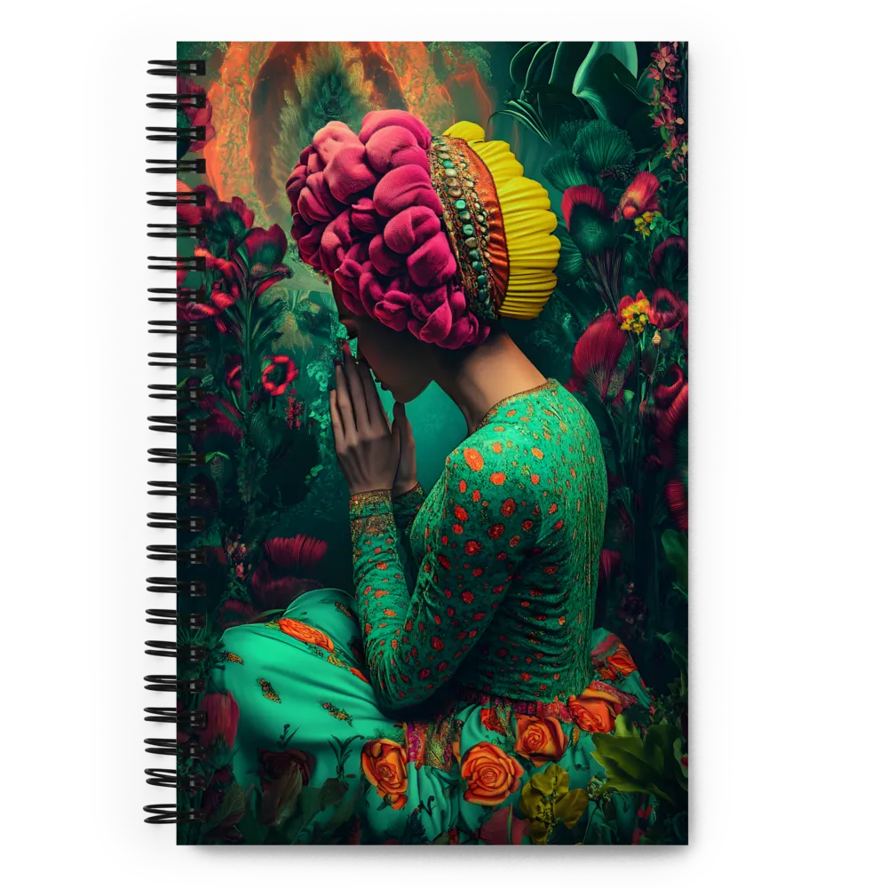 Harmony in Bloom | Spiral Notebook