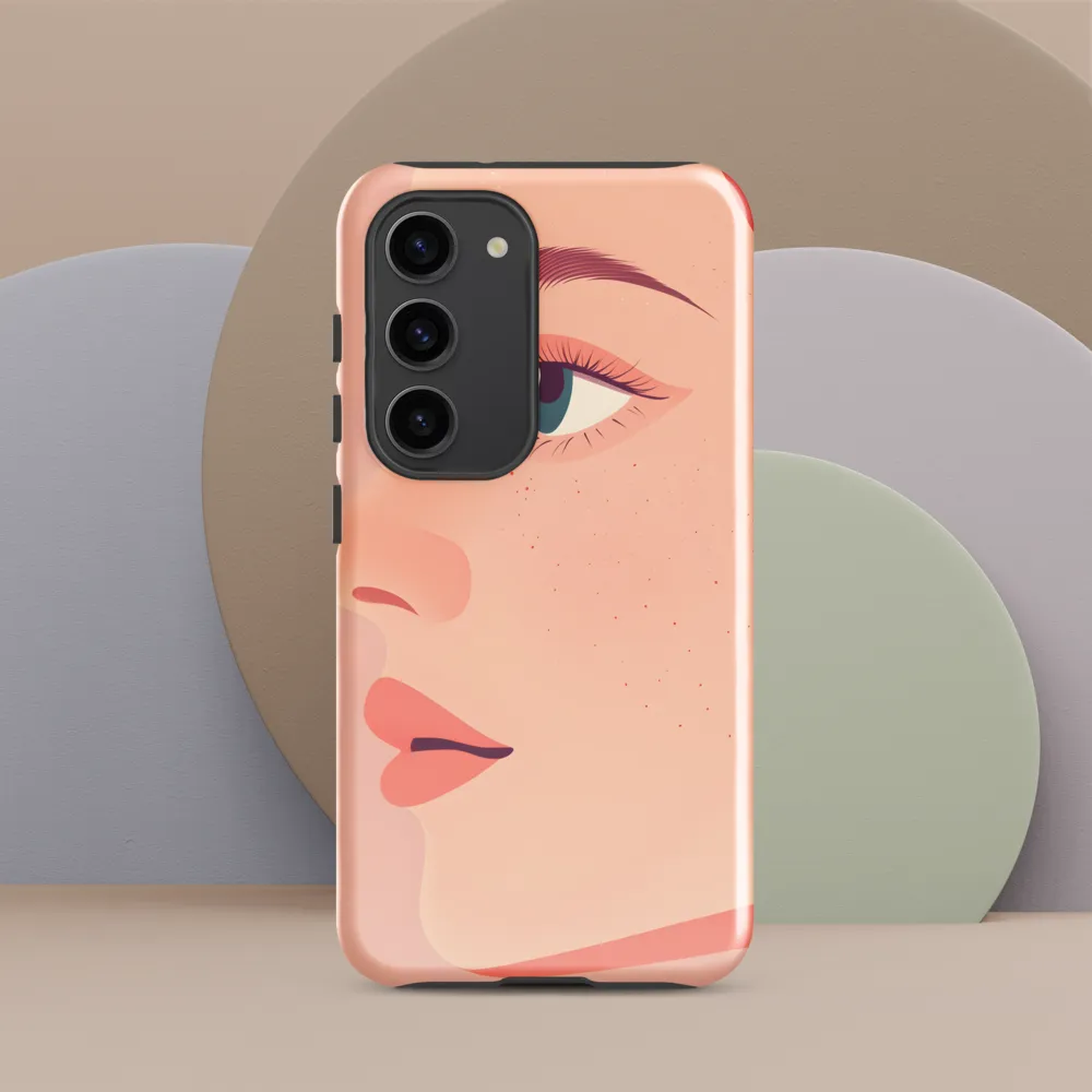 Serenity in Profile | Phone Case |  S23 | Tough Case | Glossy