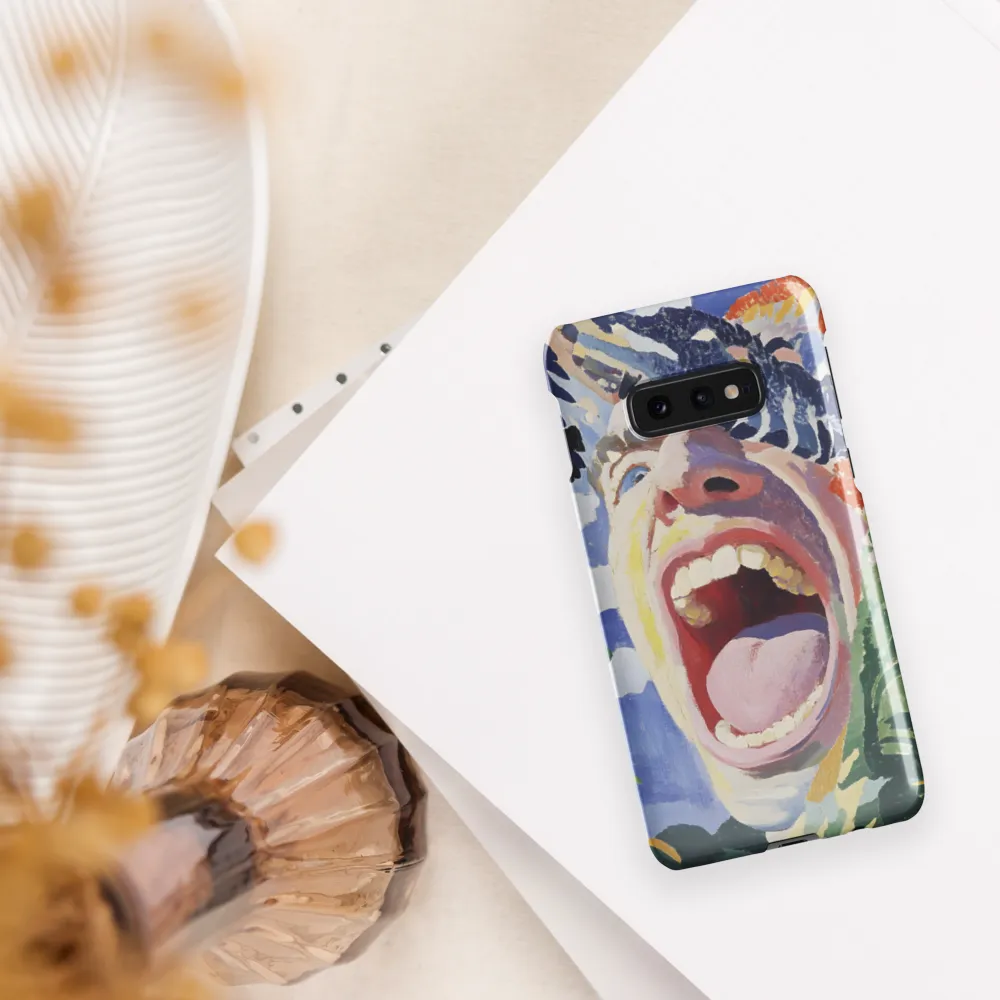 The Echo of Anguish | Phone Case |  S10e | Snap Case | Glossy