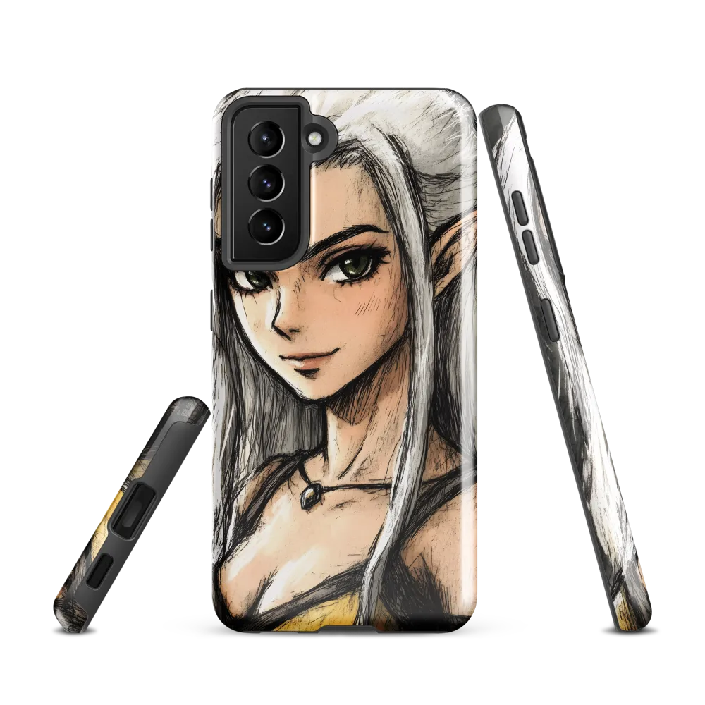 Ethereal Elegance: The Elf's Portrait