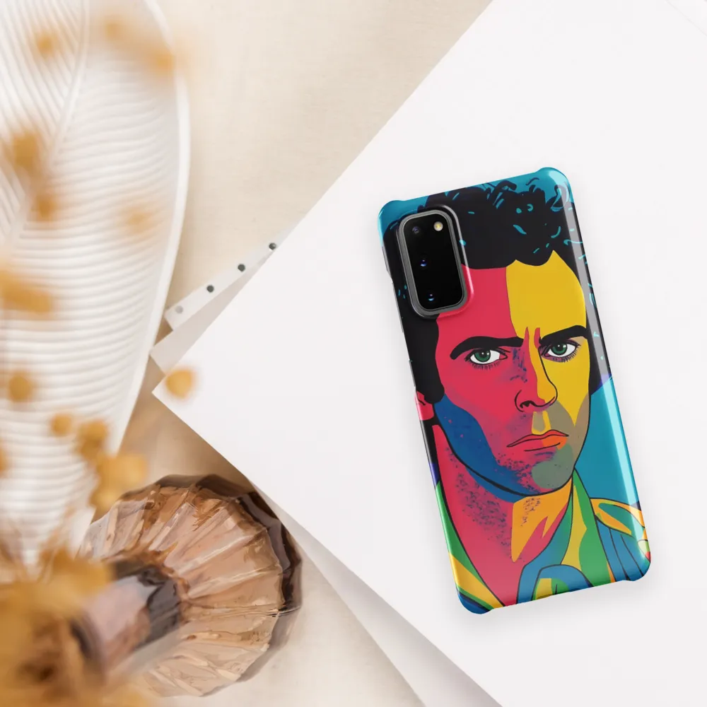 Electric Visage: A Portrait of Vibrance