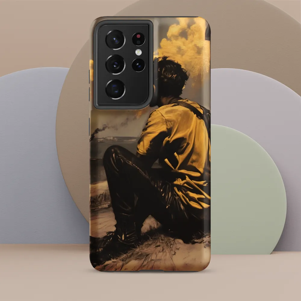 Reflections by the Shore | Phone Case |  S21 Ultra | Tough Case | Matte